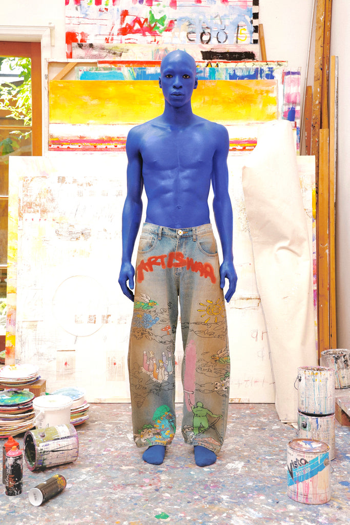 ART IS WAR PAINTER PANTS – WNTD Apparel