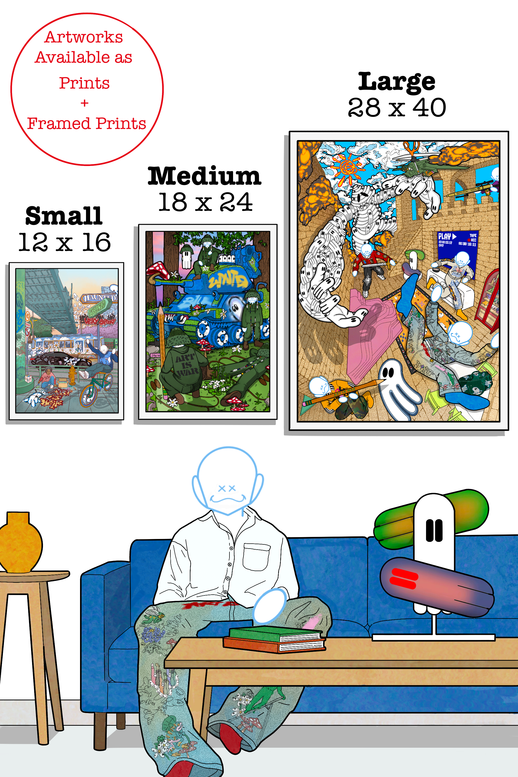 PRINTS + FRAMES