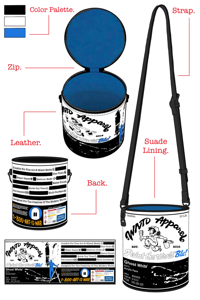 PAINT BUCKET BAG – WNTD Apparel