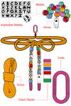 CHARM ROPE BELT