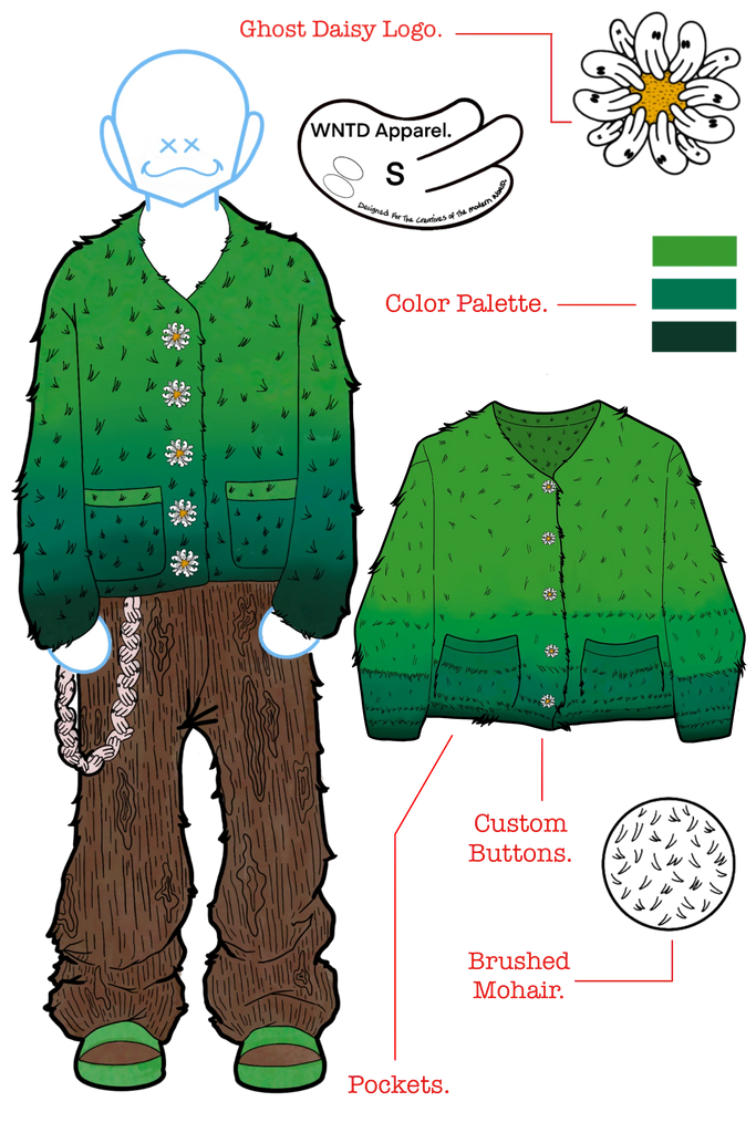 MOHAIR CARDIGAN – WNTD Apparel
