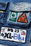 DENIM CARGO UTILITY BAG