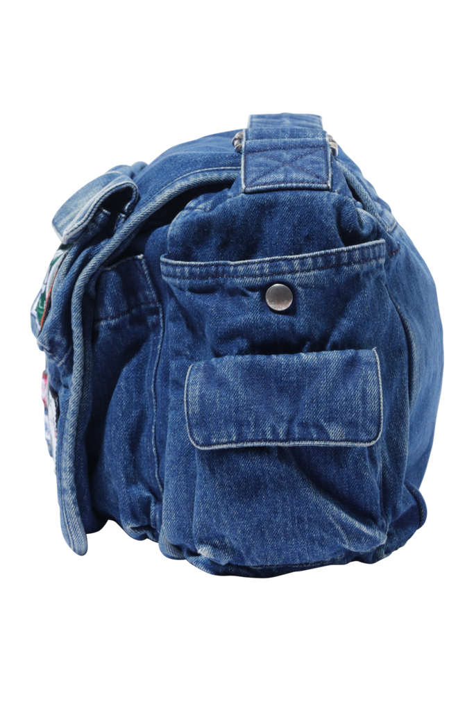 XLARGE Blu Boy ブルボーイ デニム ショルダーバッグ インディゴ XLARGE × Blu Boy SHOULDER BAG 未使用品 - メルカリ