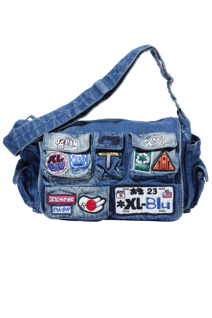 DENIM CARGO UTILITY BAG – WNTD Apparel