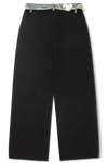 DENIM WAISTBAND TROUSERS