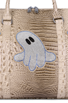 ALLIGATOR GHOST GEM DUFFLE BAG