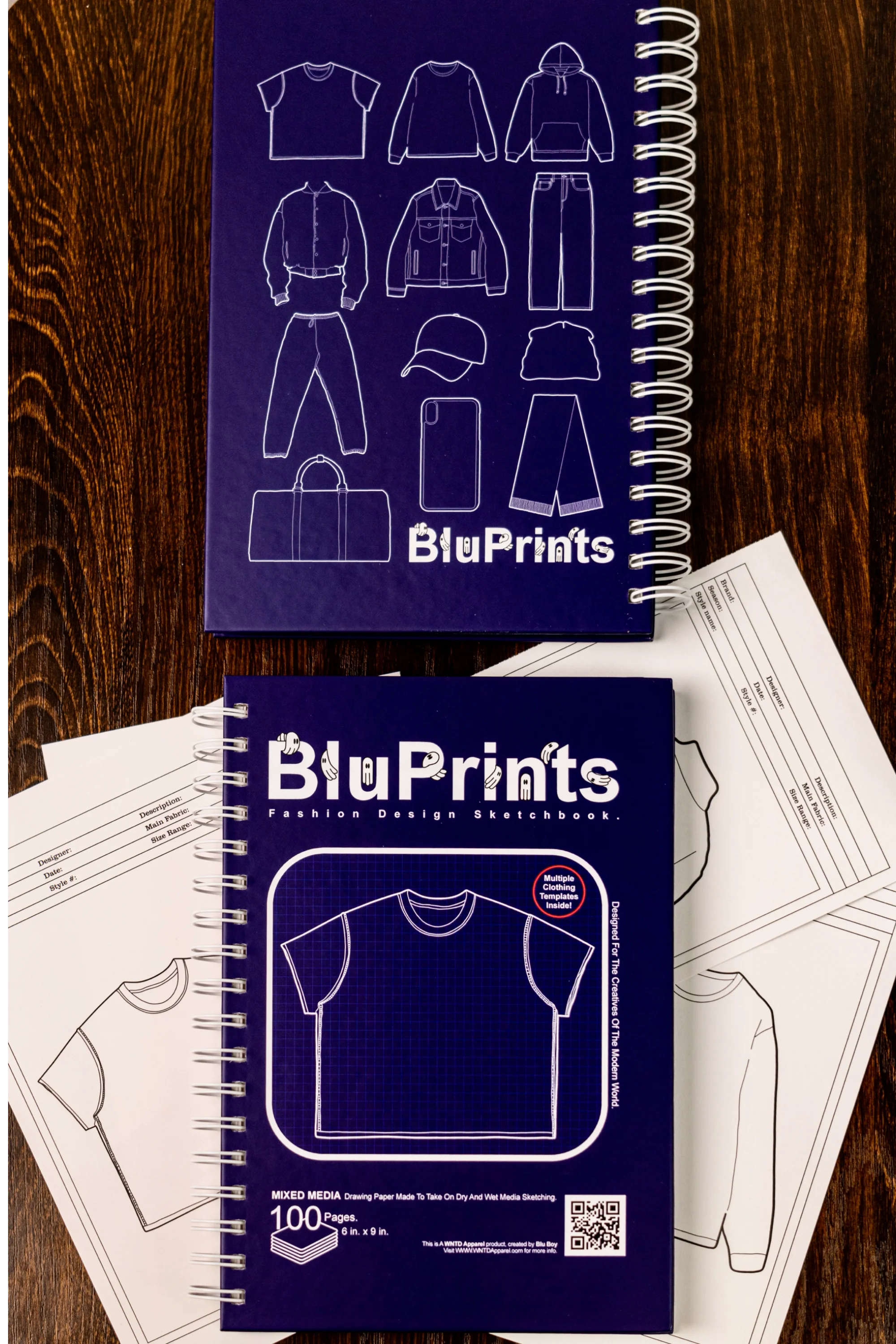 BLUPRINTS SKETCHBOOK (PHYSICAL COPY)