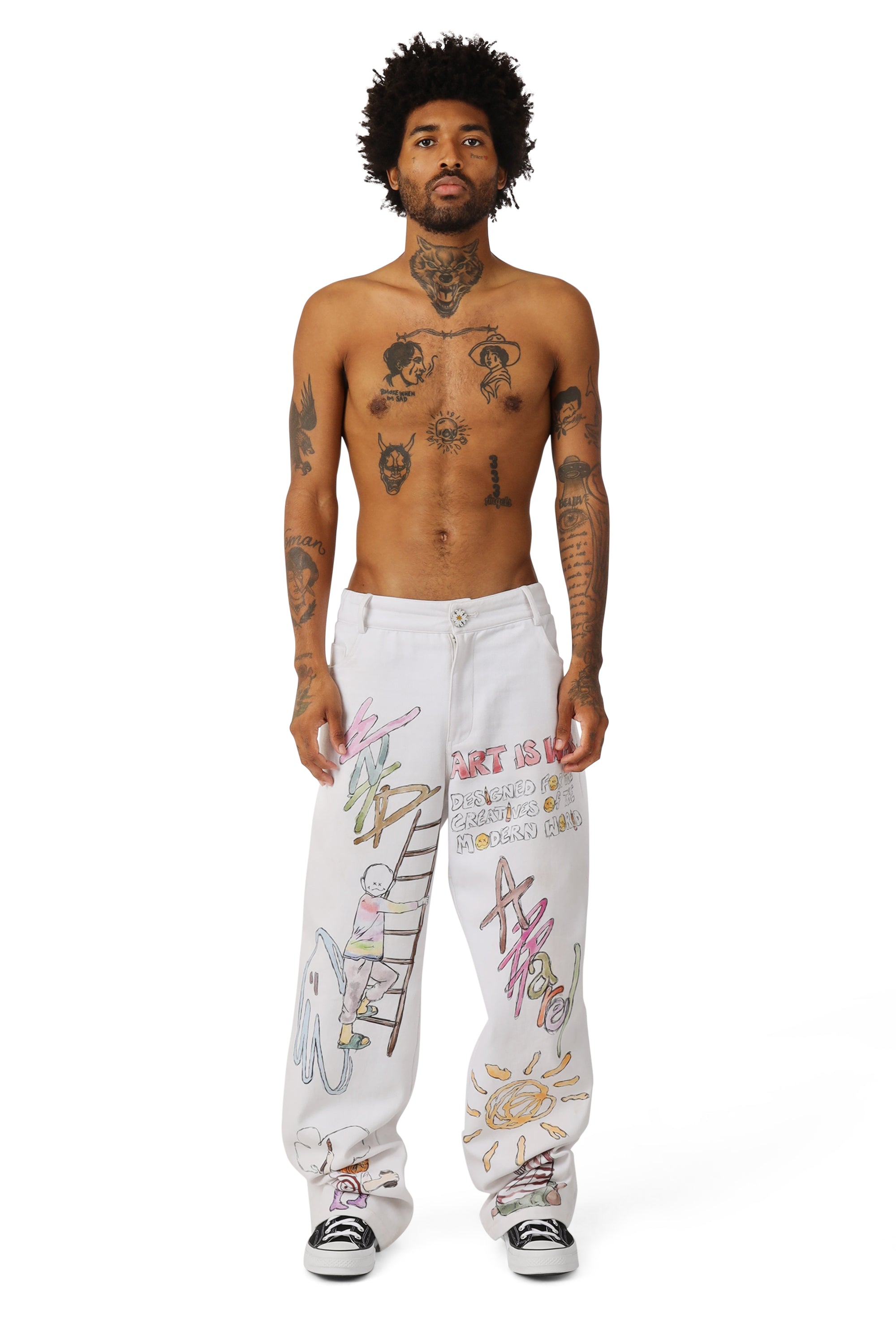 COLLECTION 6 LOOKBOOK : BLU BOY ART PANTS