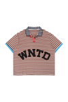 WNTD STRIPPED POLO