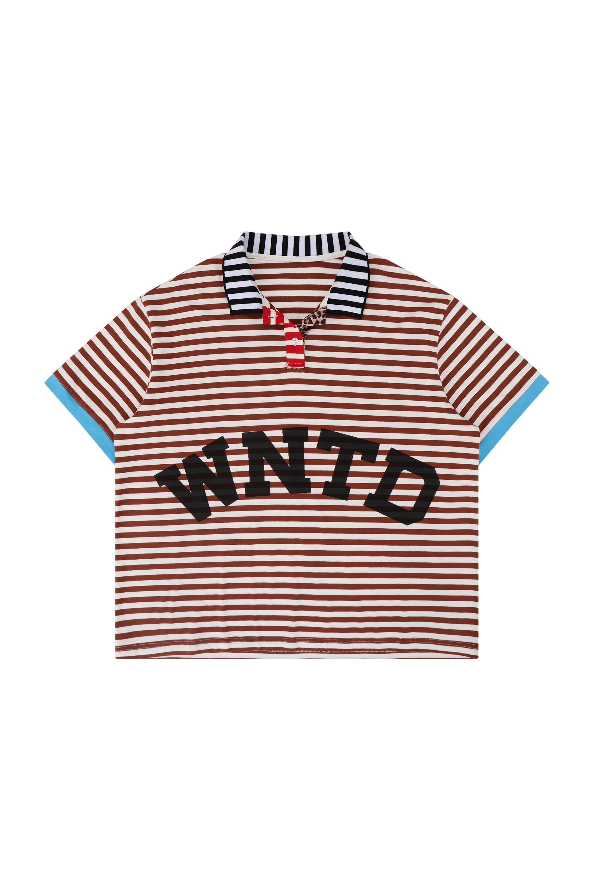 WNTD STRIPPED POLO