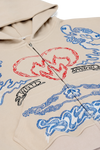 BLU BOY SKETCH ZIP HOODIE