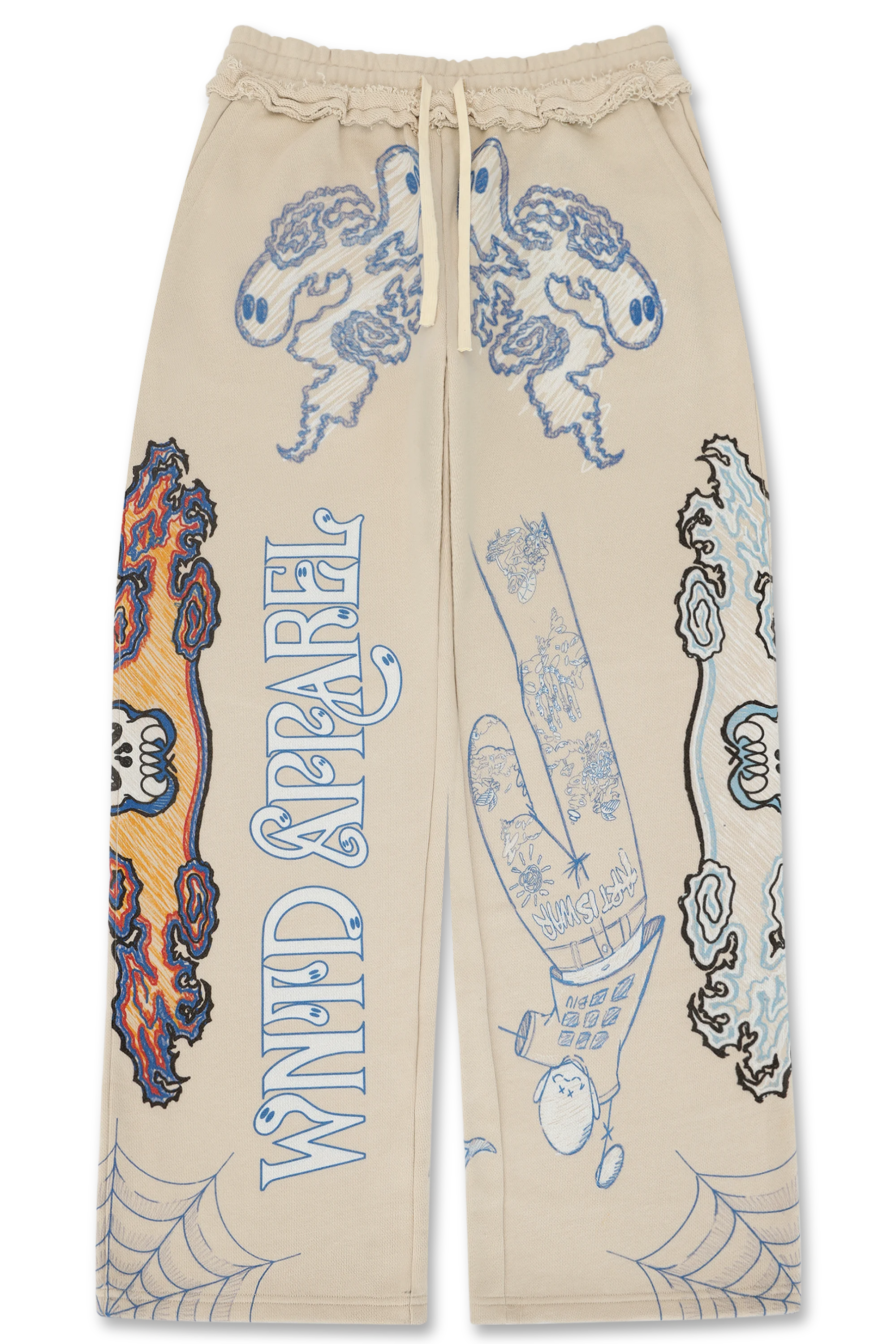 BLU BOY SKETCH SWEATPANTS – WNTD Apparel BLU BOY SKETCH SWEATPANTS – WNTD Apparel