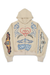 BLU BOY SKETCH ZIP HOODIE