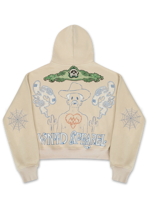 BLU BOY SKETCH ZIP HOODIE