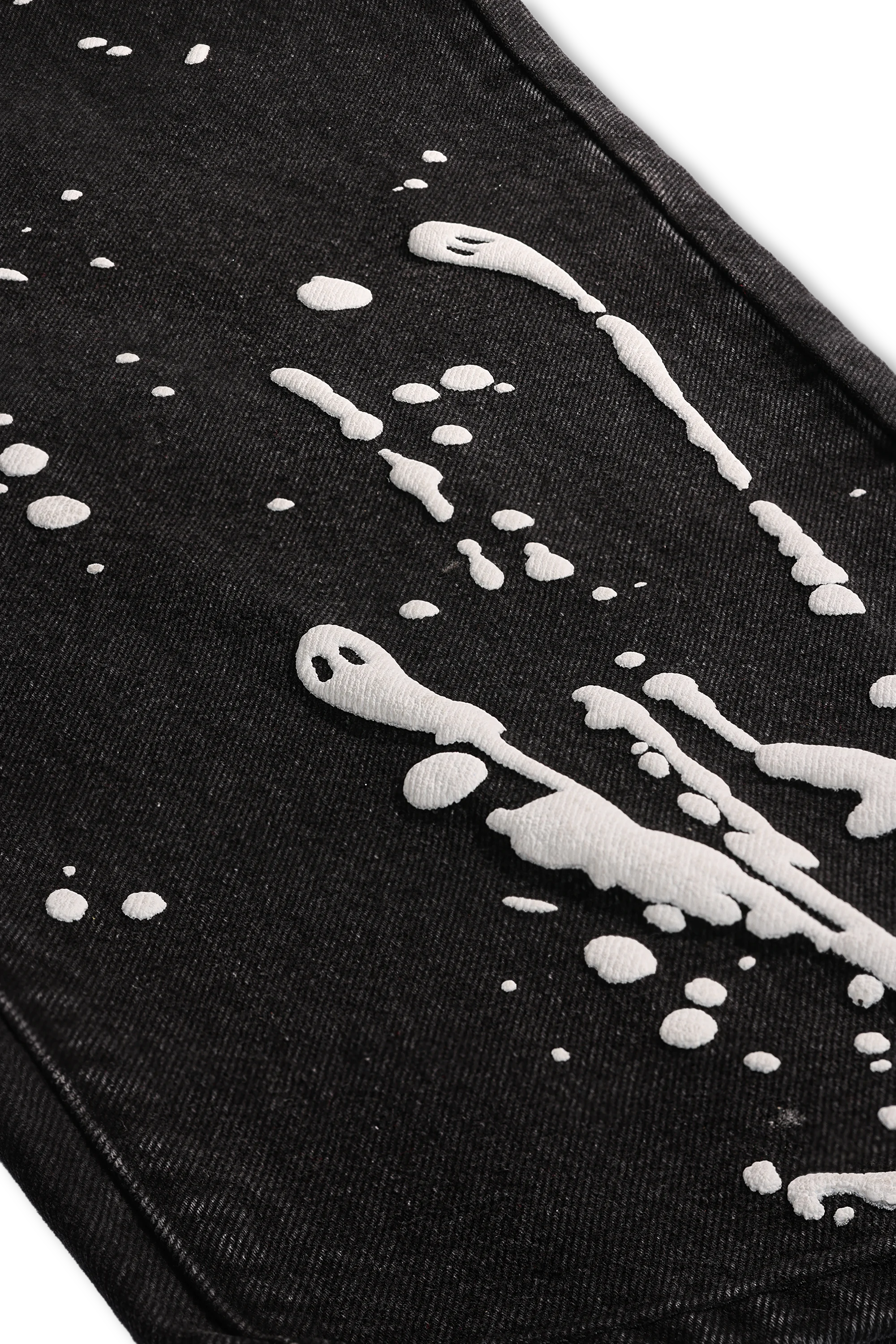 GHOST PAINT DENIM PANTS