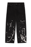 GHOST PAINT DENIM PANTS