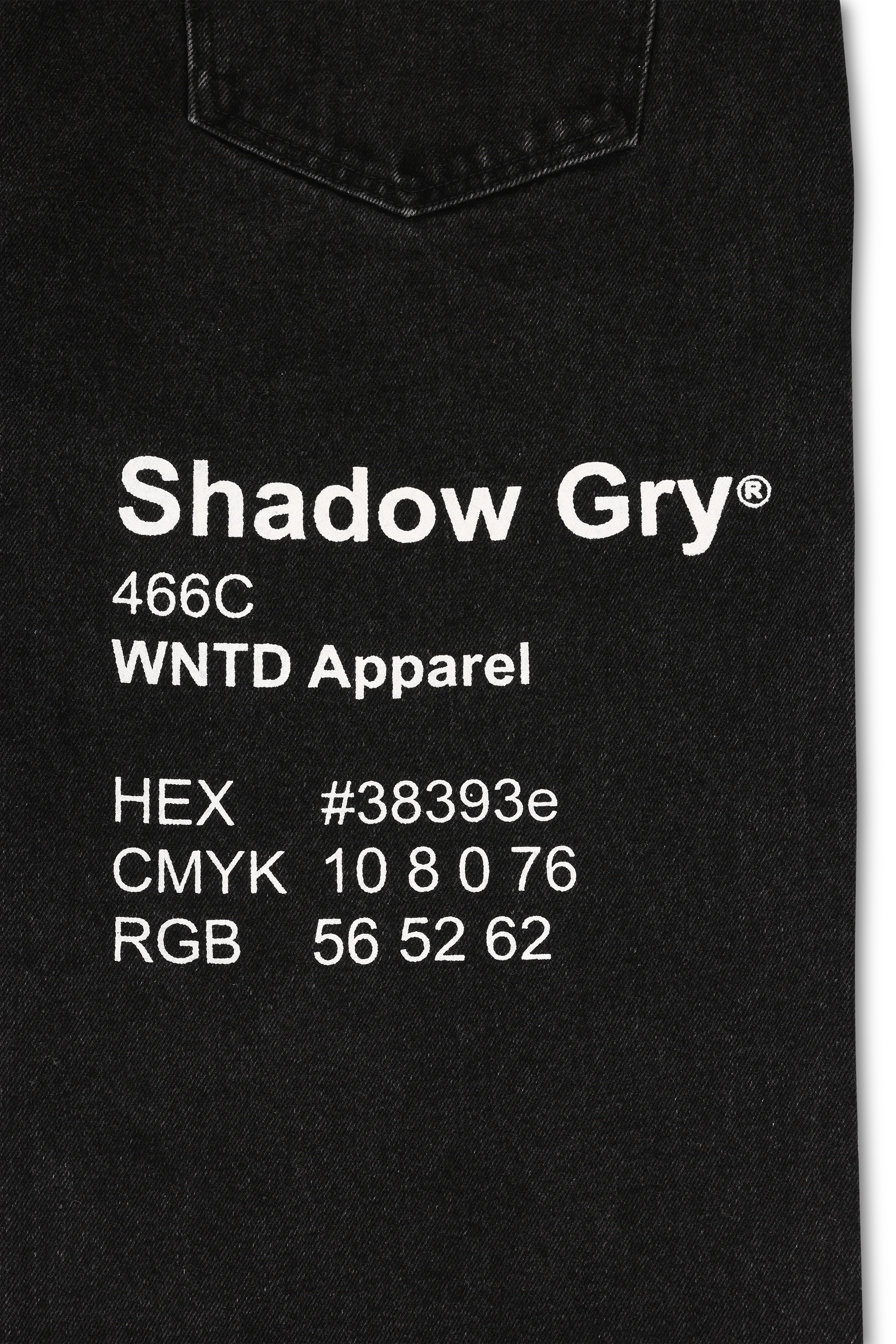 GHOST PAINT DENIM PANTS