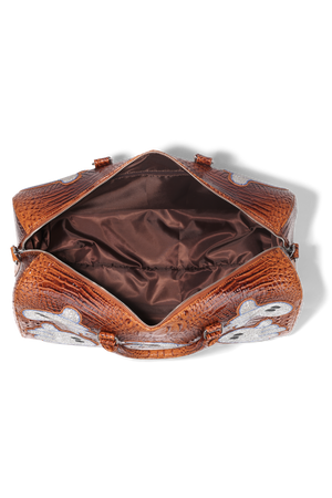 ALLIGATOR GHOST GEM DUFFLE BAG