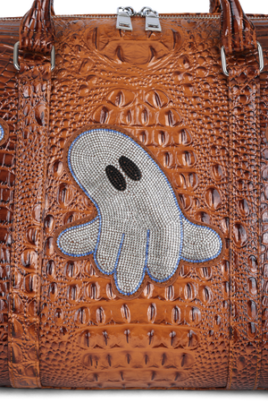 ALLIGATOR GHOST GEM DUFFLE BAG