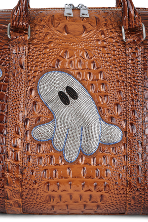 ALLIGATOR GHOST GEM DUFFLE BAG