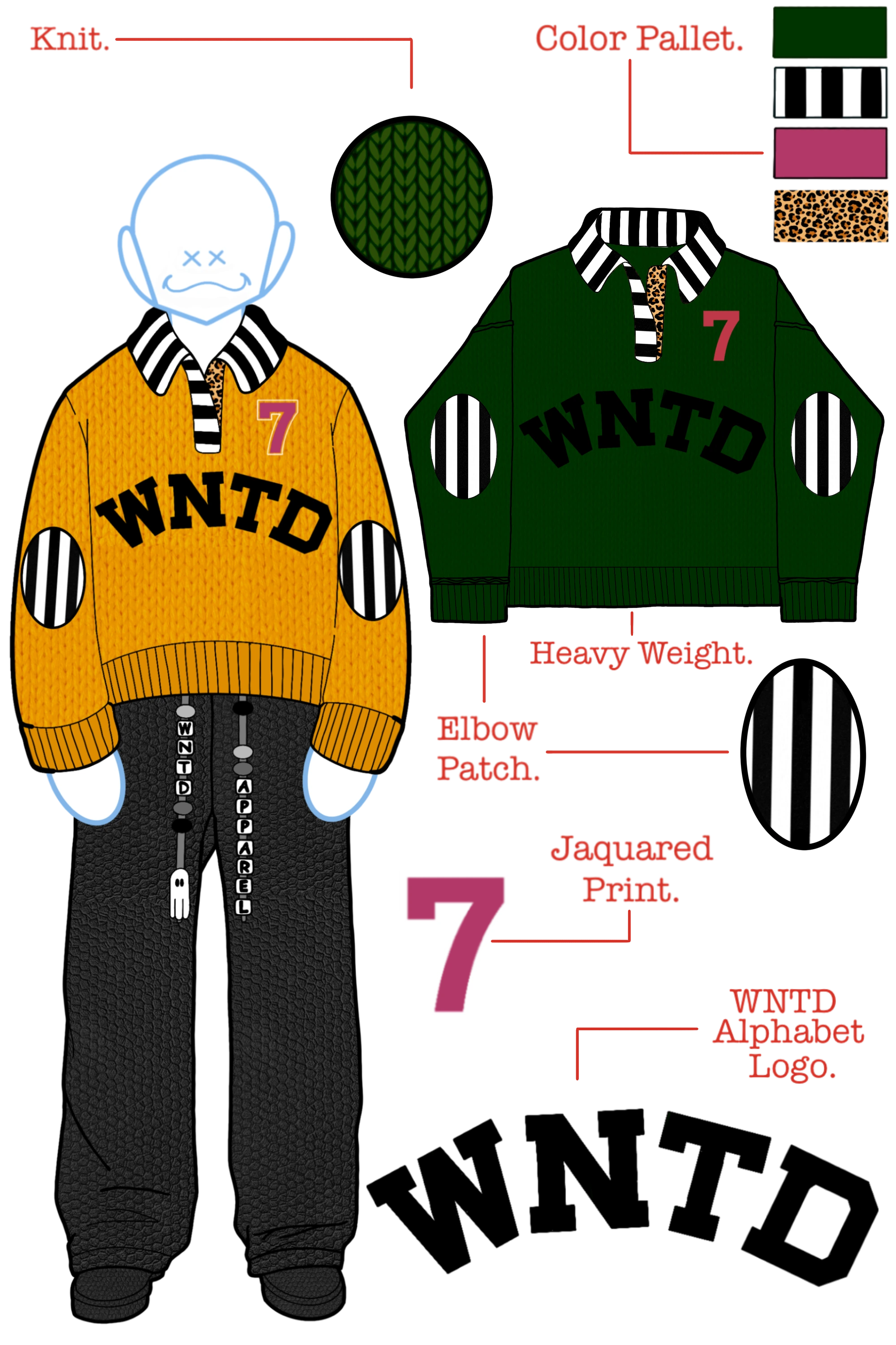 WNTD RUGBY KNIT POLO
