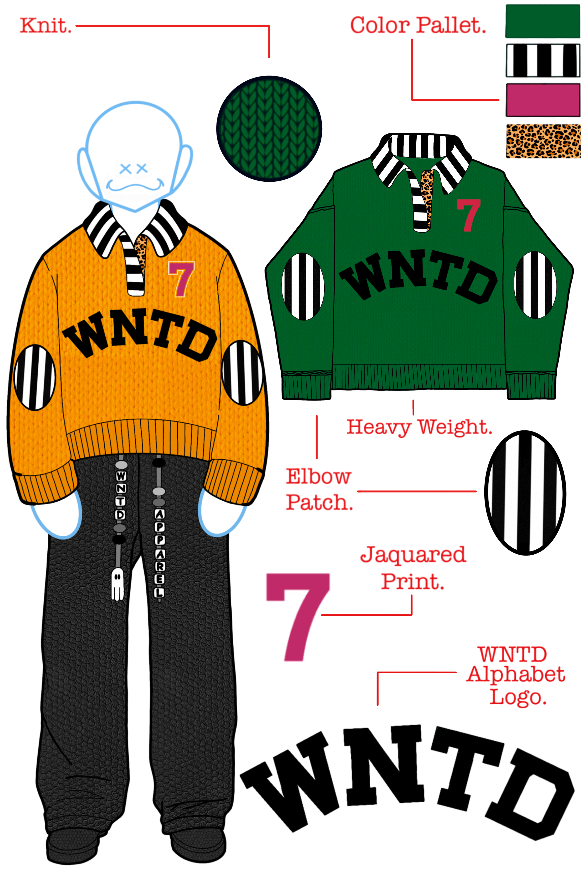 WNTD RUGBY KNIT POLO
