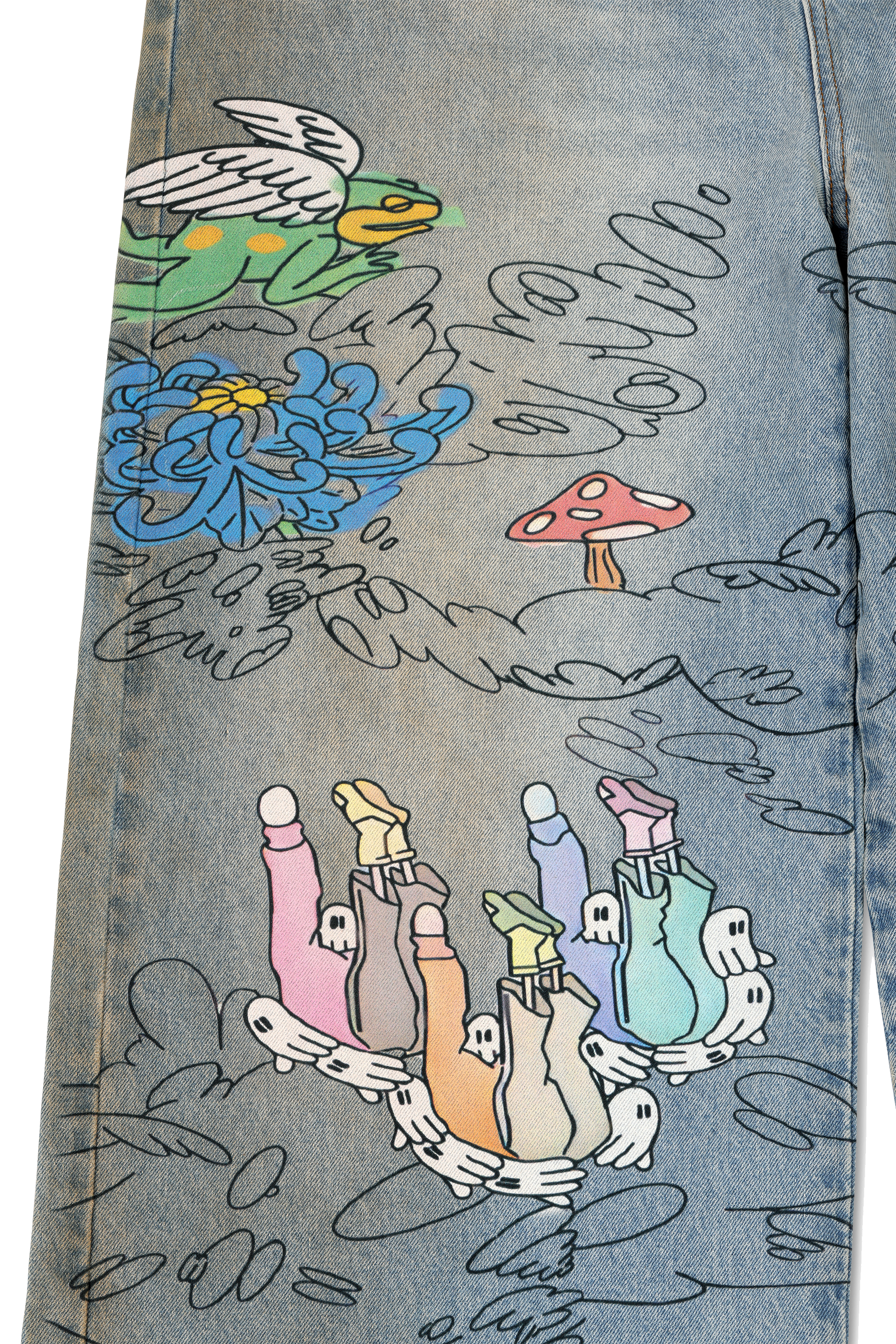 ART IS WAR PAINTER PANTS