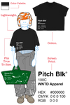 GHOST PAINT TEE