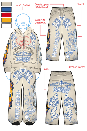 BLU BOY SKETCH SWEATPANTS