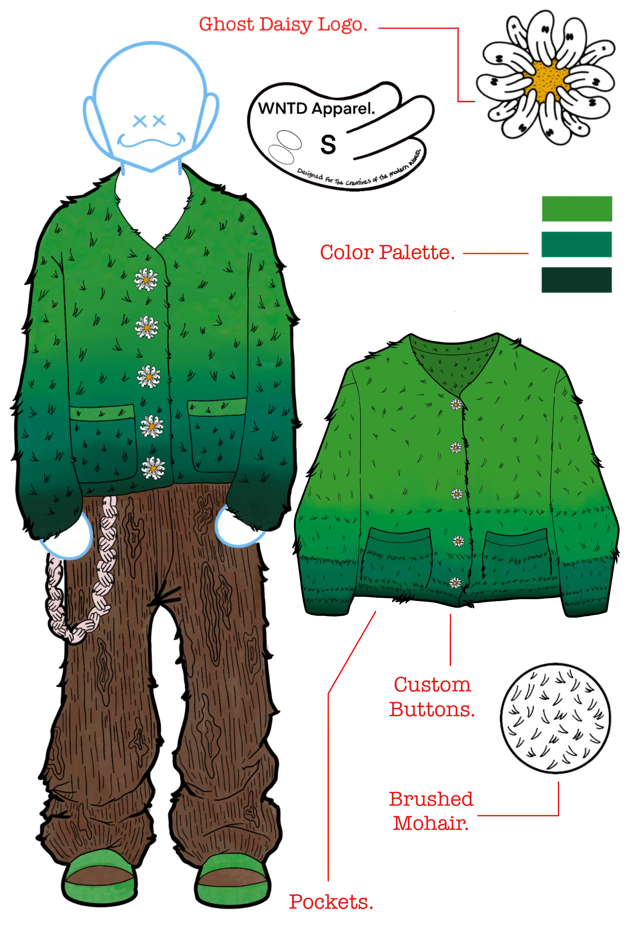 MOHAIR CARDIGAN