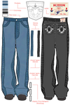 BLU RELIGION DENIM PANTS