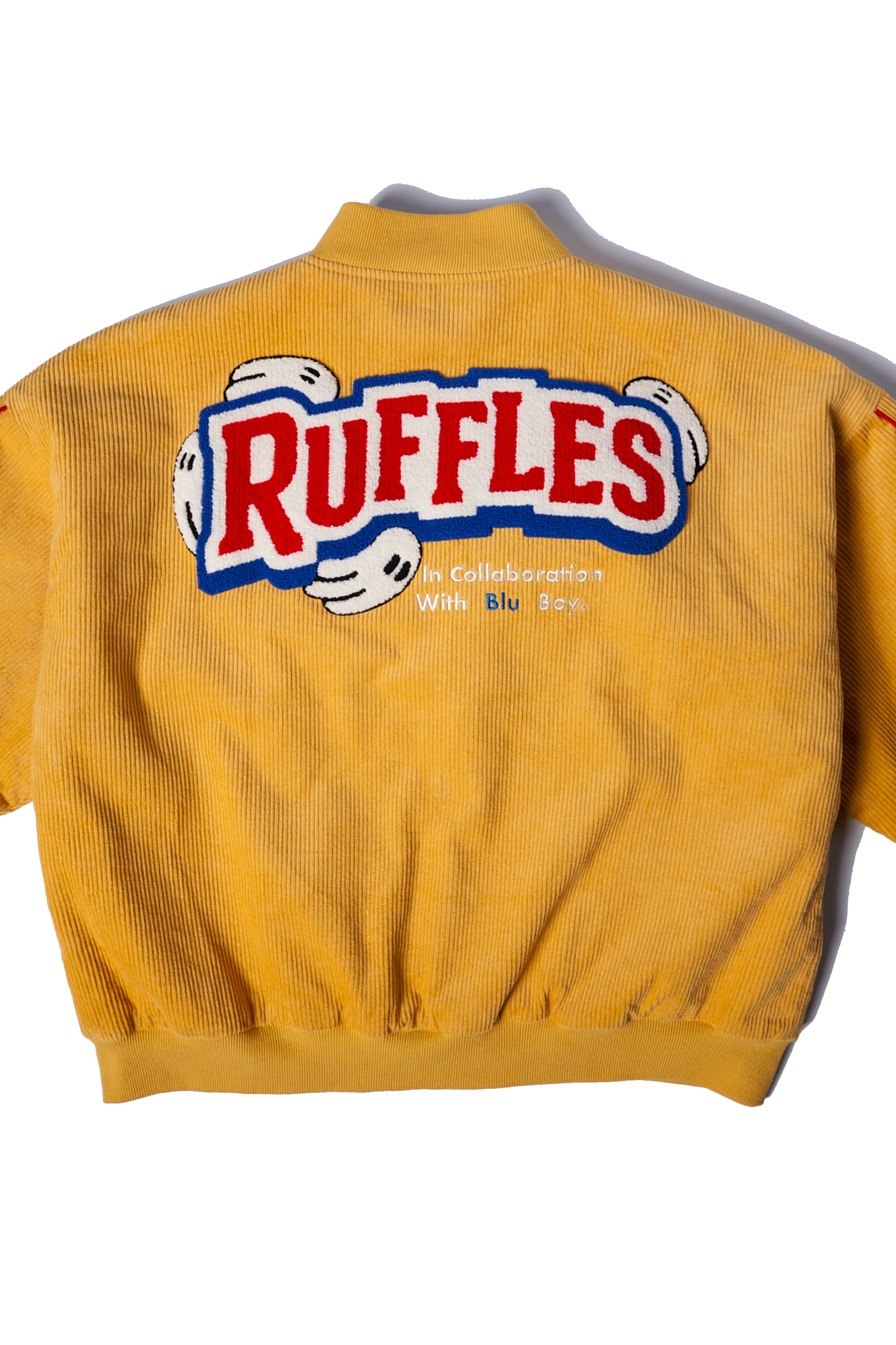BLU BOY X RUFFLES VARSITY JACKET