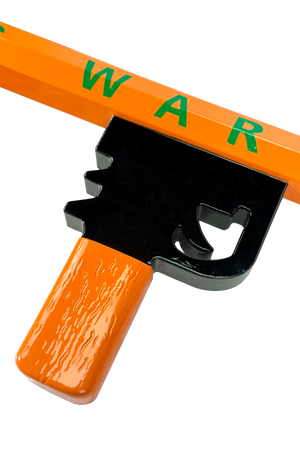 PENCIL ROCKET LAUNCHER SCULPTOR