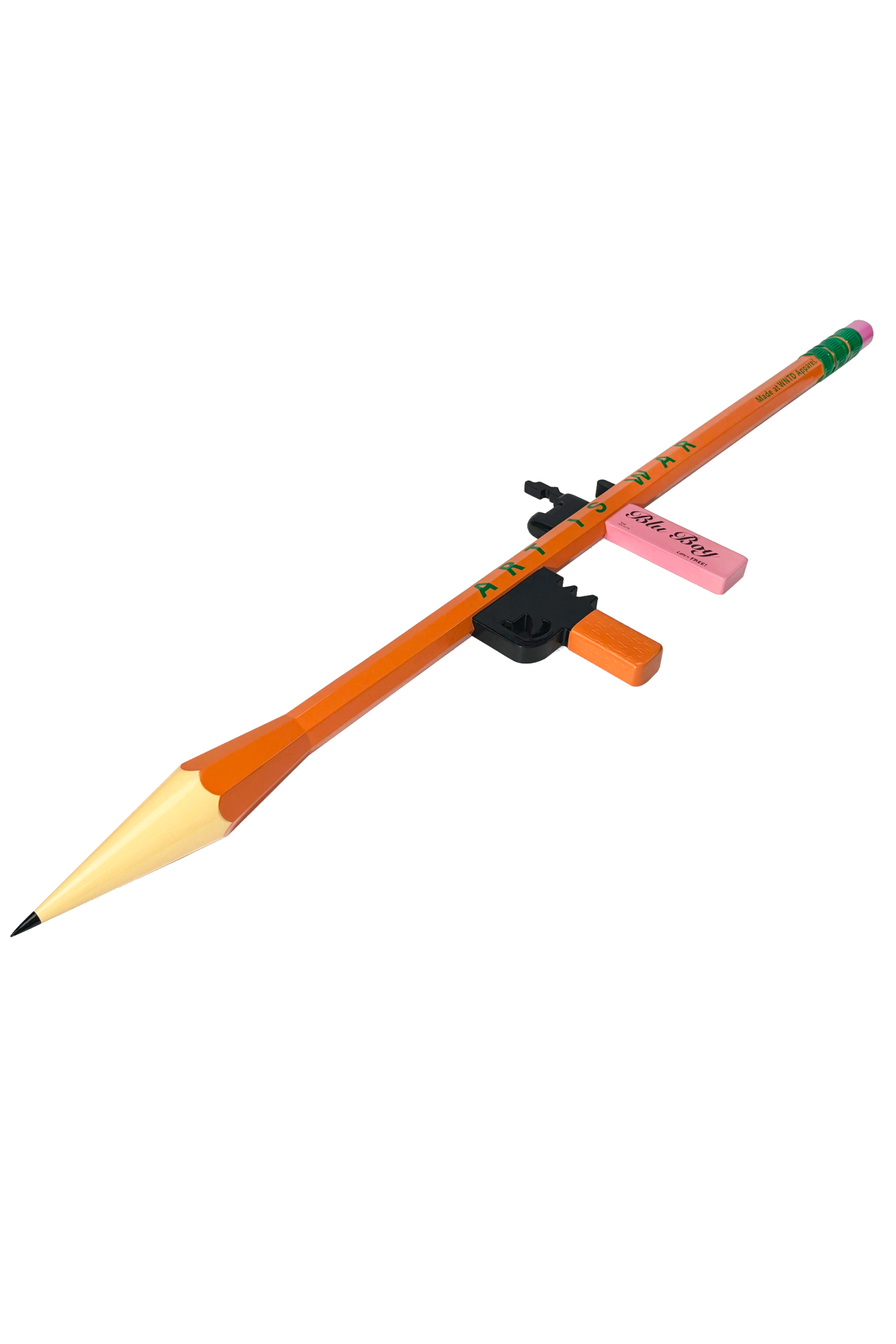 PENCIL ROCKET LAUNCHER SCULPTOR
