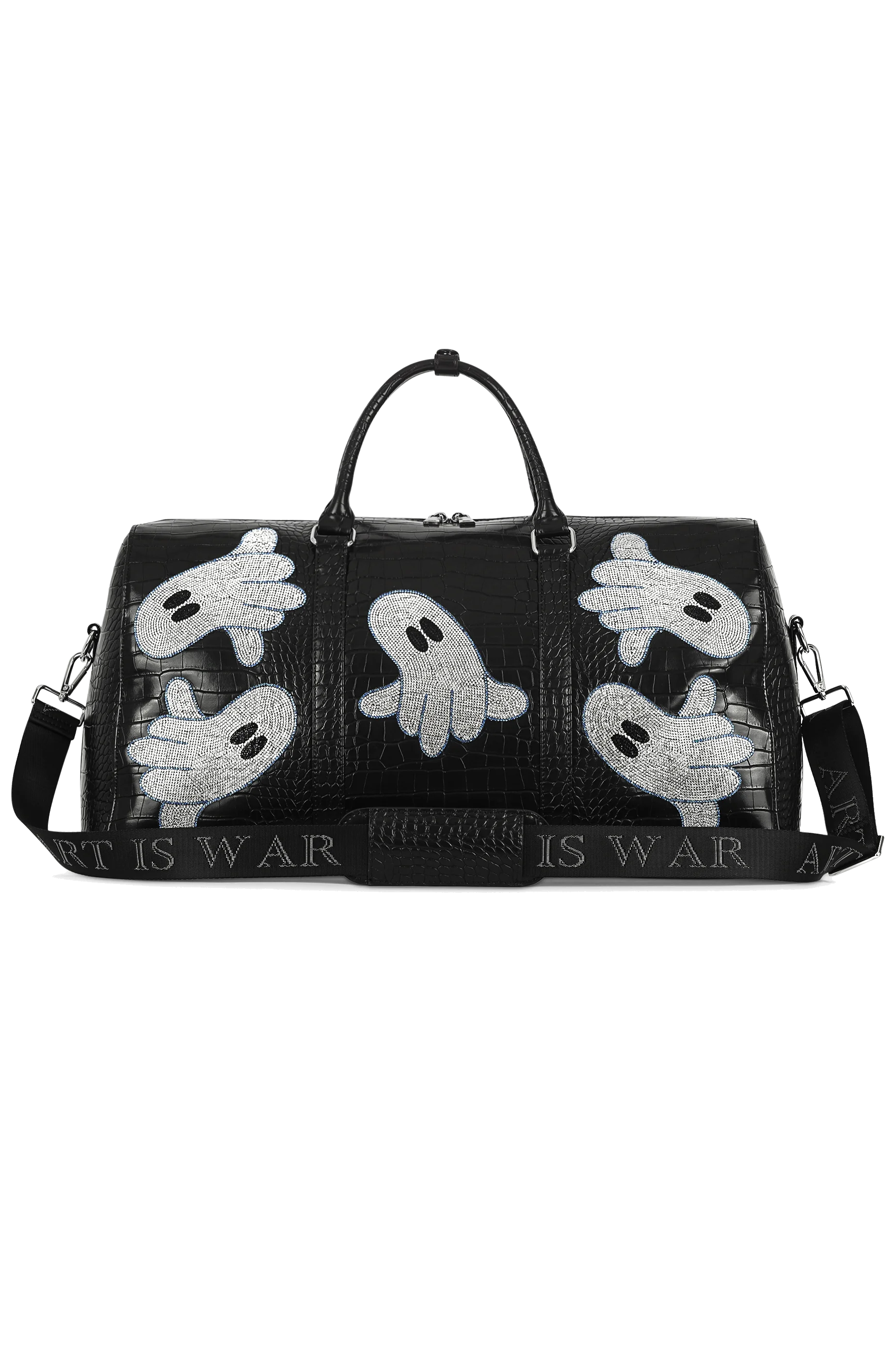 ALLIGATOR GHOST GEM DUFFLE BAG