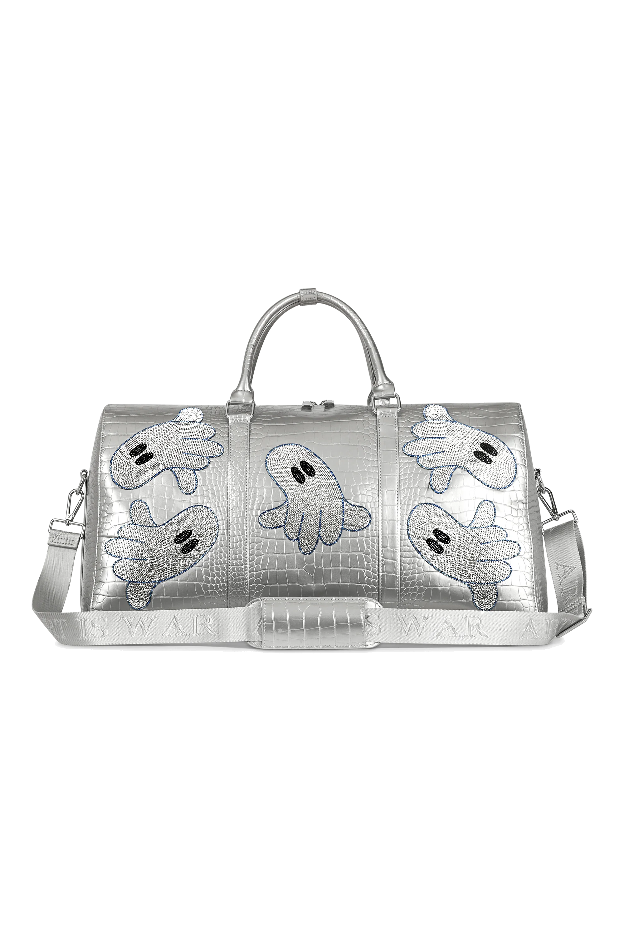 ALLIGATOR GHOST GEM DUFFLE BAG