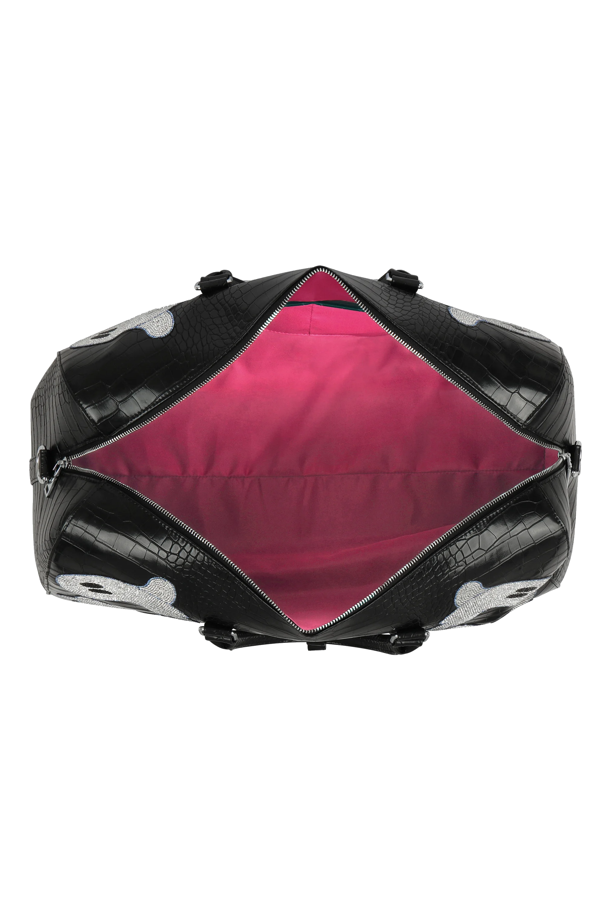 ALLIGATOR GHOST GEM DUFFLE BAG