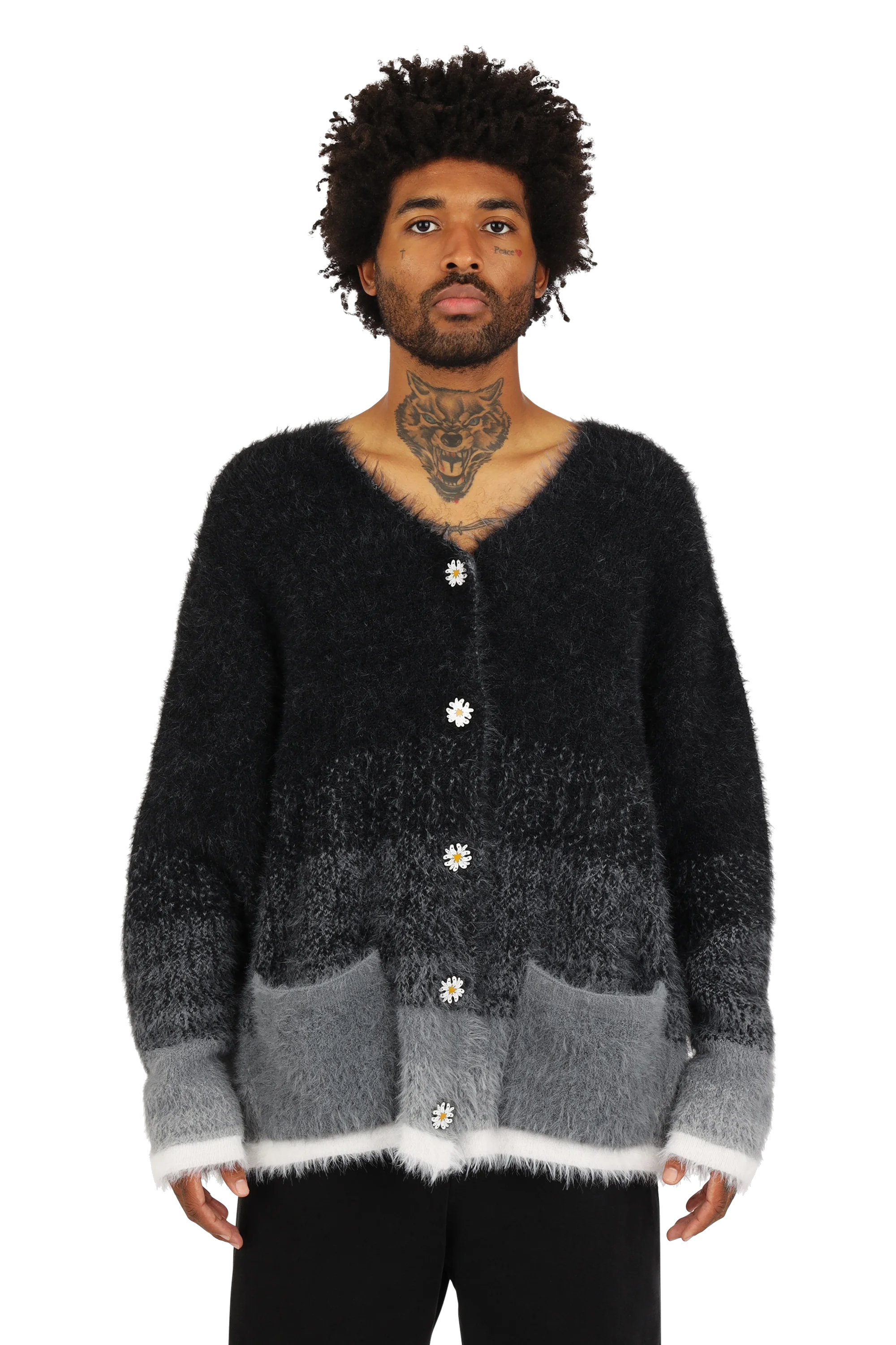 トップス allege 21aw mohair cardigan Mohair Cardigan (AL21W-FKN01) | Allege / トップス (MEN
