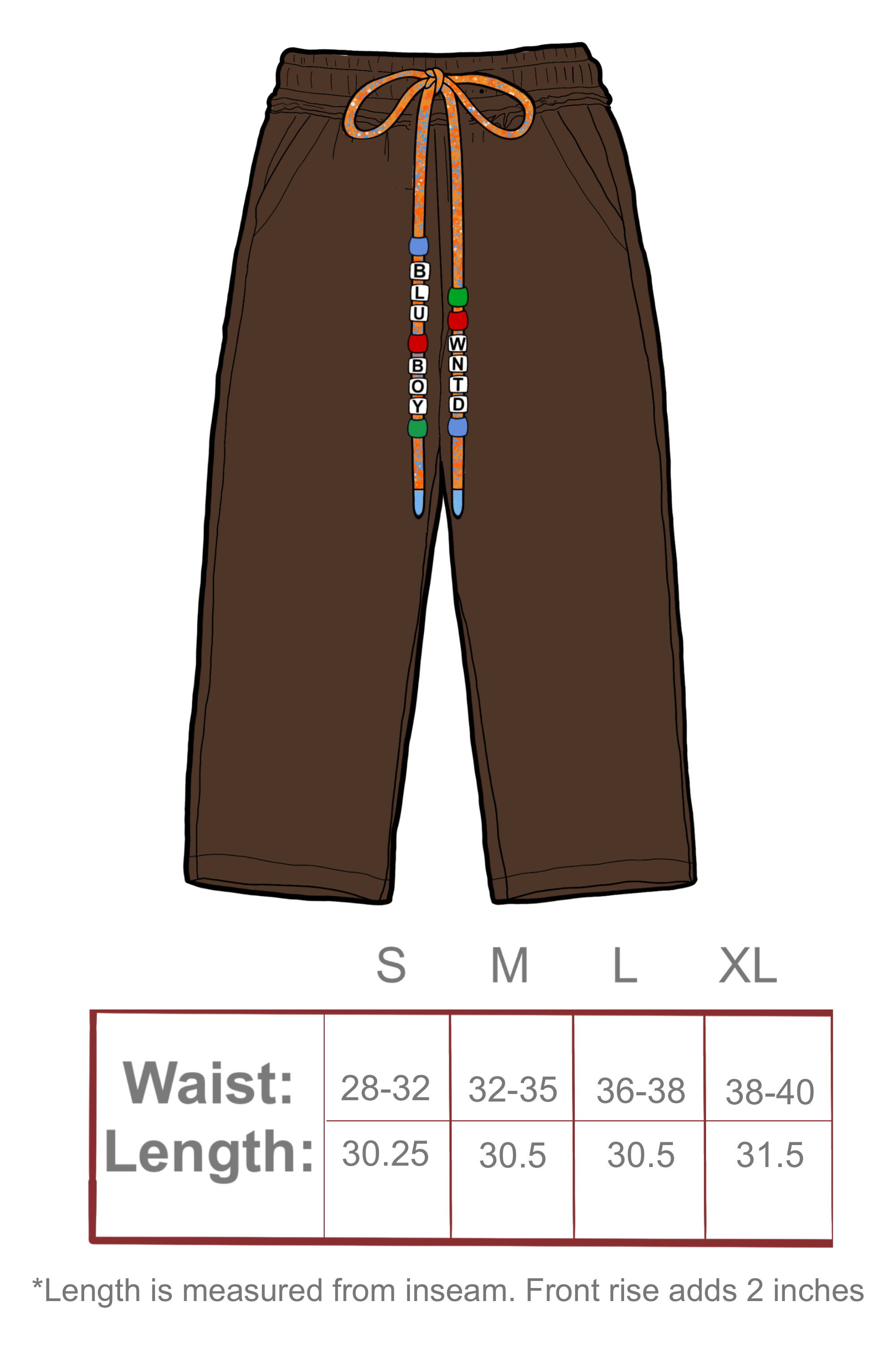 CHARM ROPE SWEATPANTS