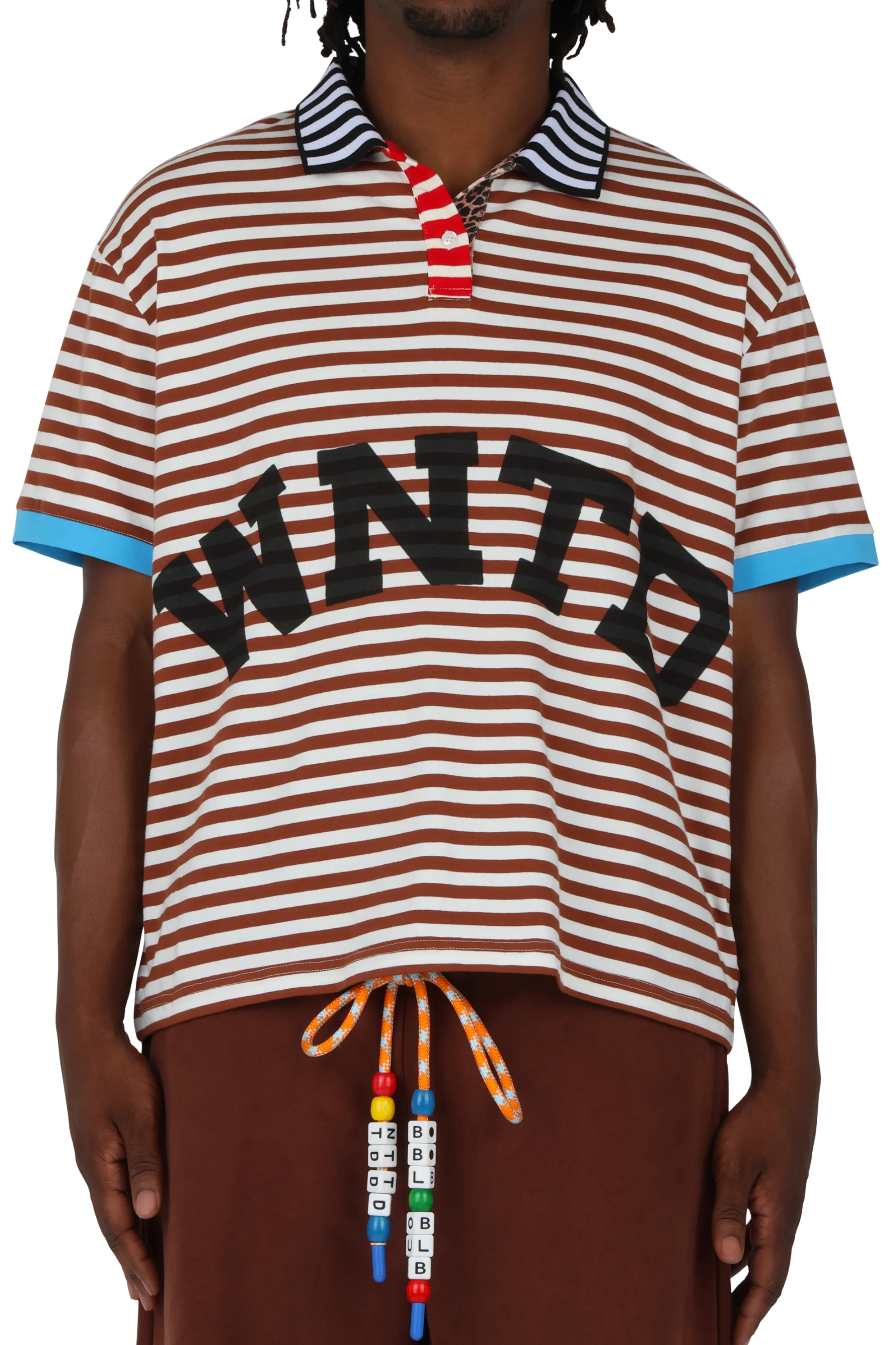 WNTD STRIPPED POLO