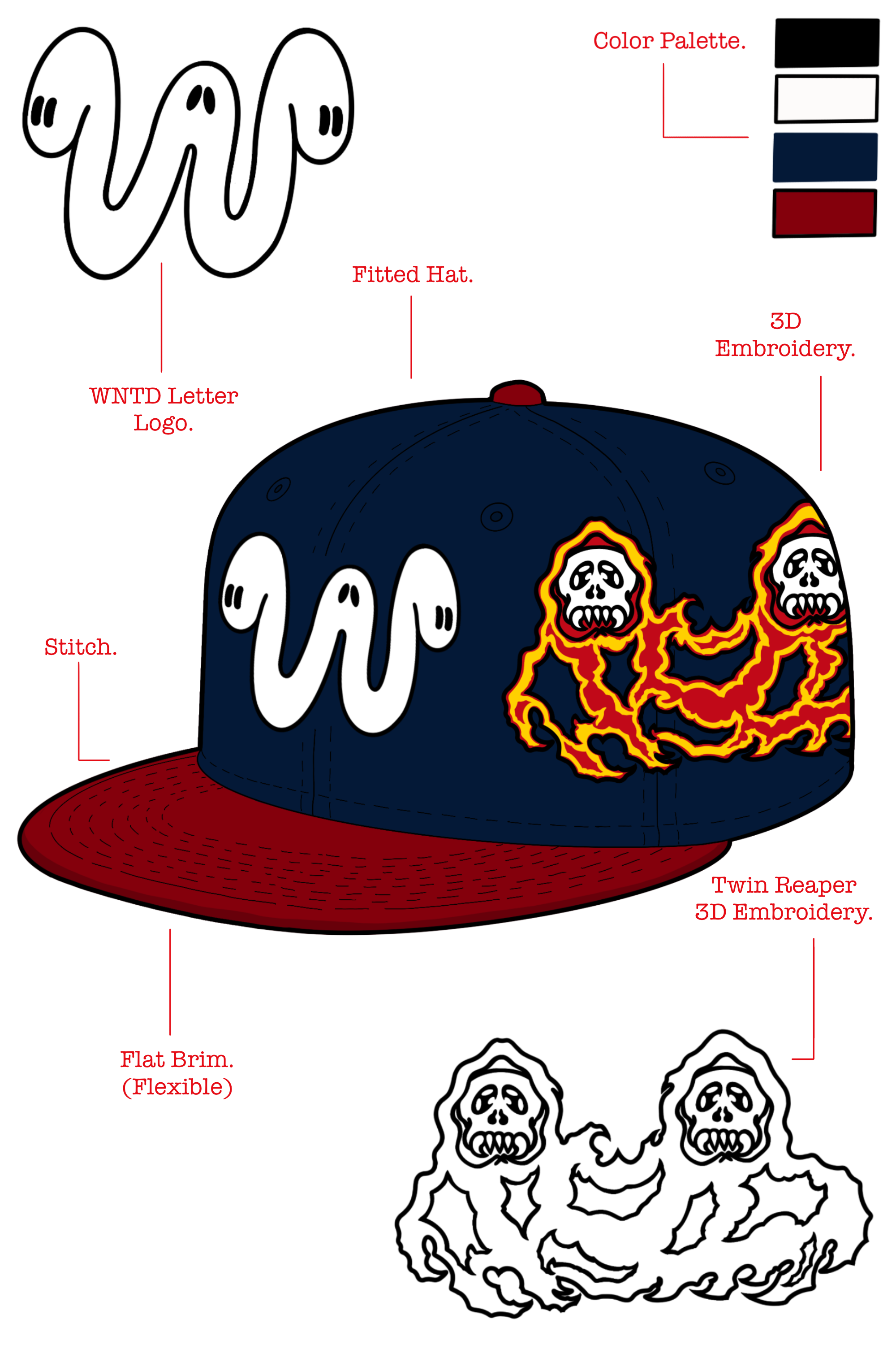 TWIN REAPER HAT