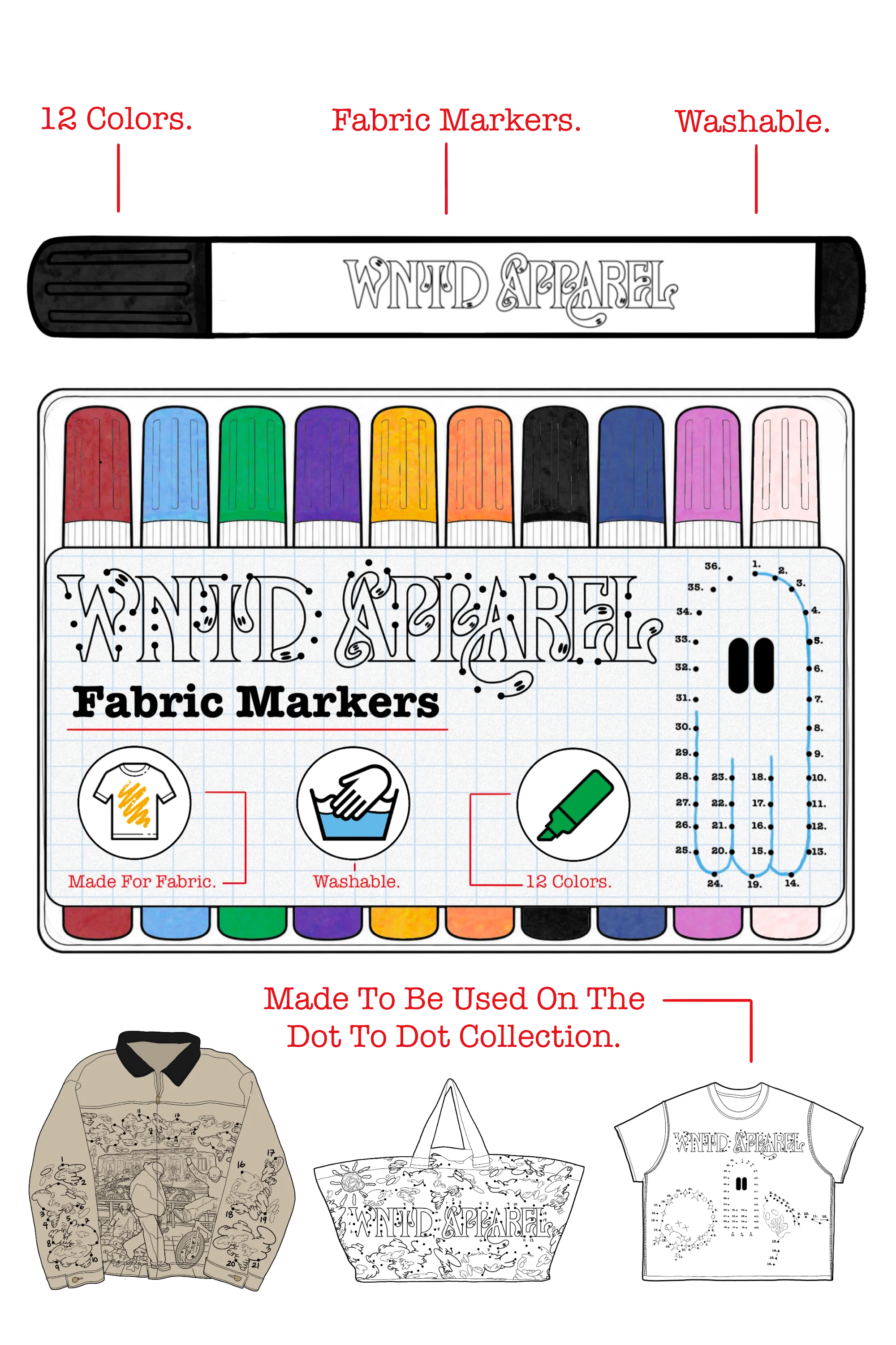 FABRIC MARKERS