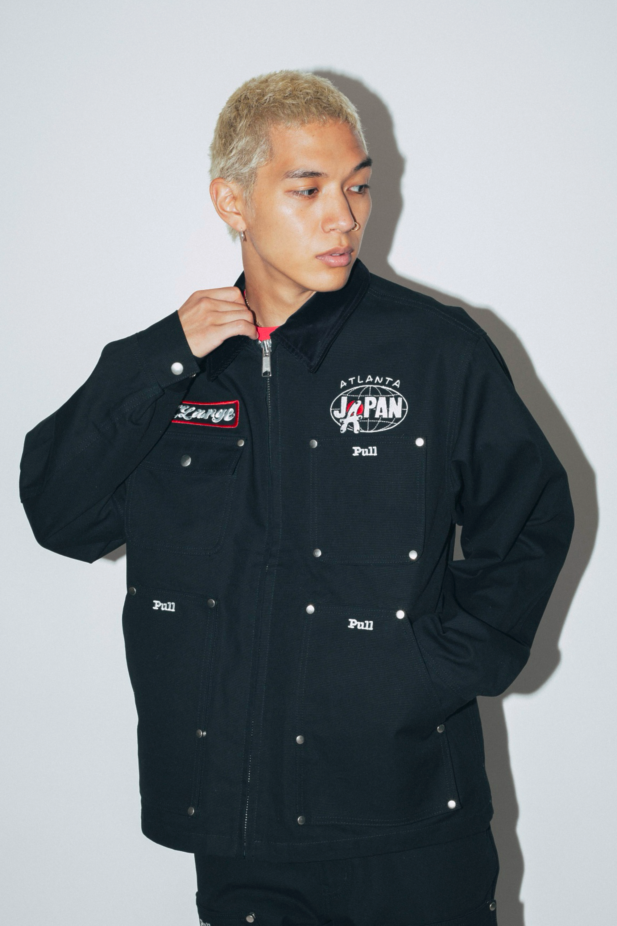 SNAP PANEL CARPENTER JACKET