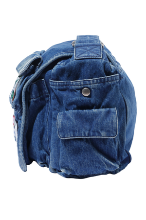 DENIM CARGO UTILITY BAG