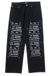SNAP PANEL CARPENTER PANTS