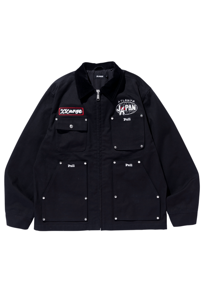 SNAP PANEL CARPENTER JACKET – WNTD Apparel