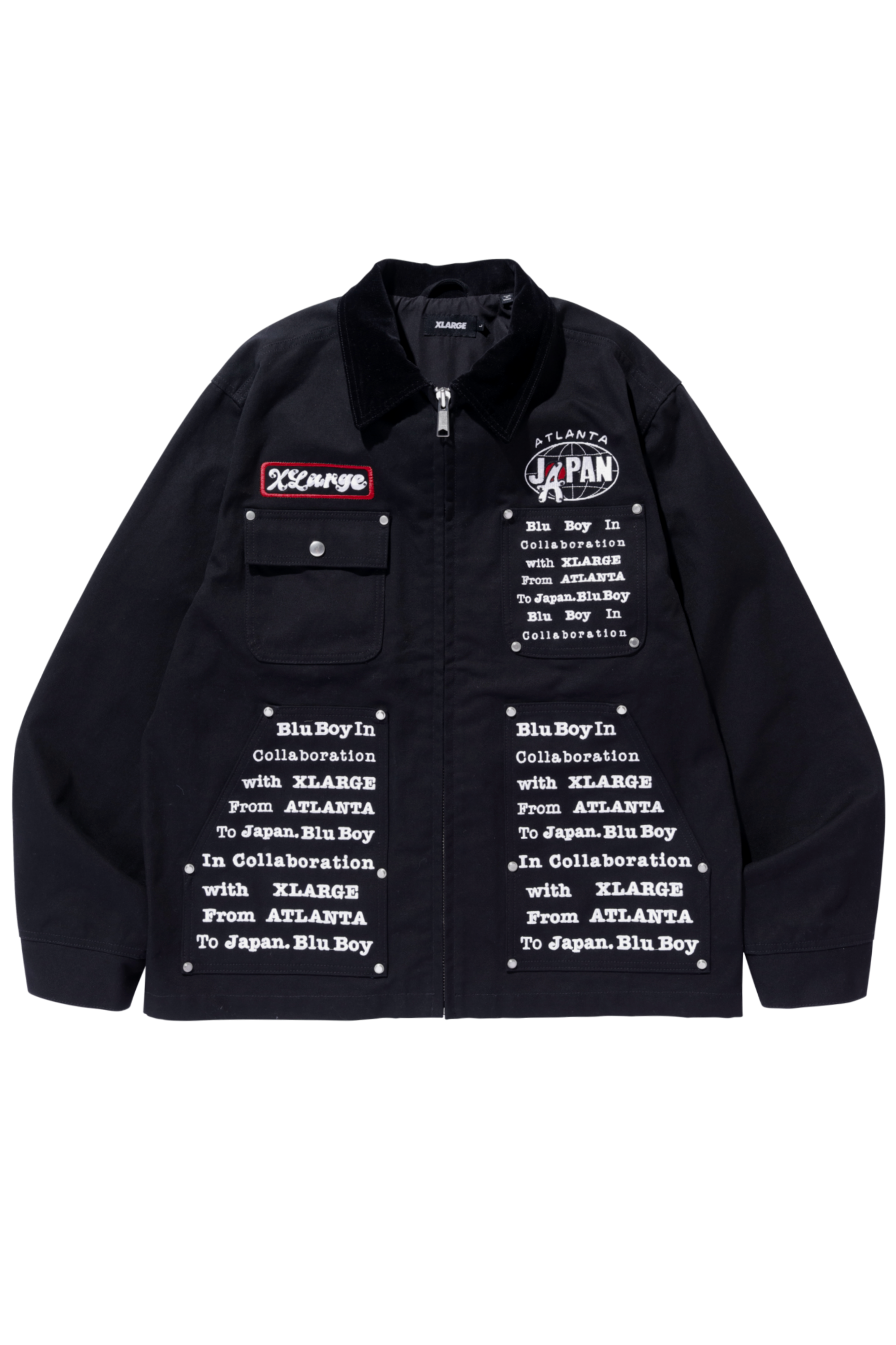 SNAP PANEL CARPENTER JACKET