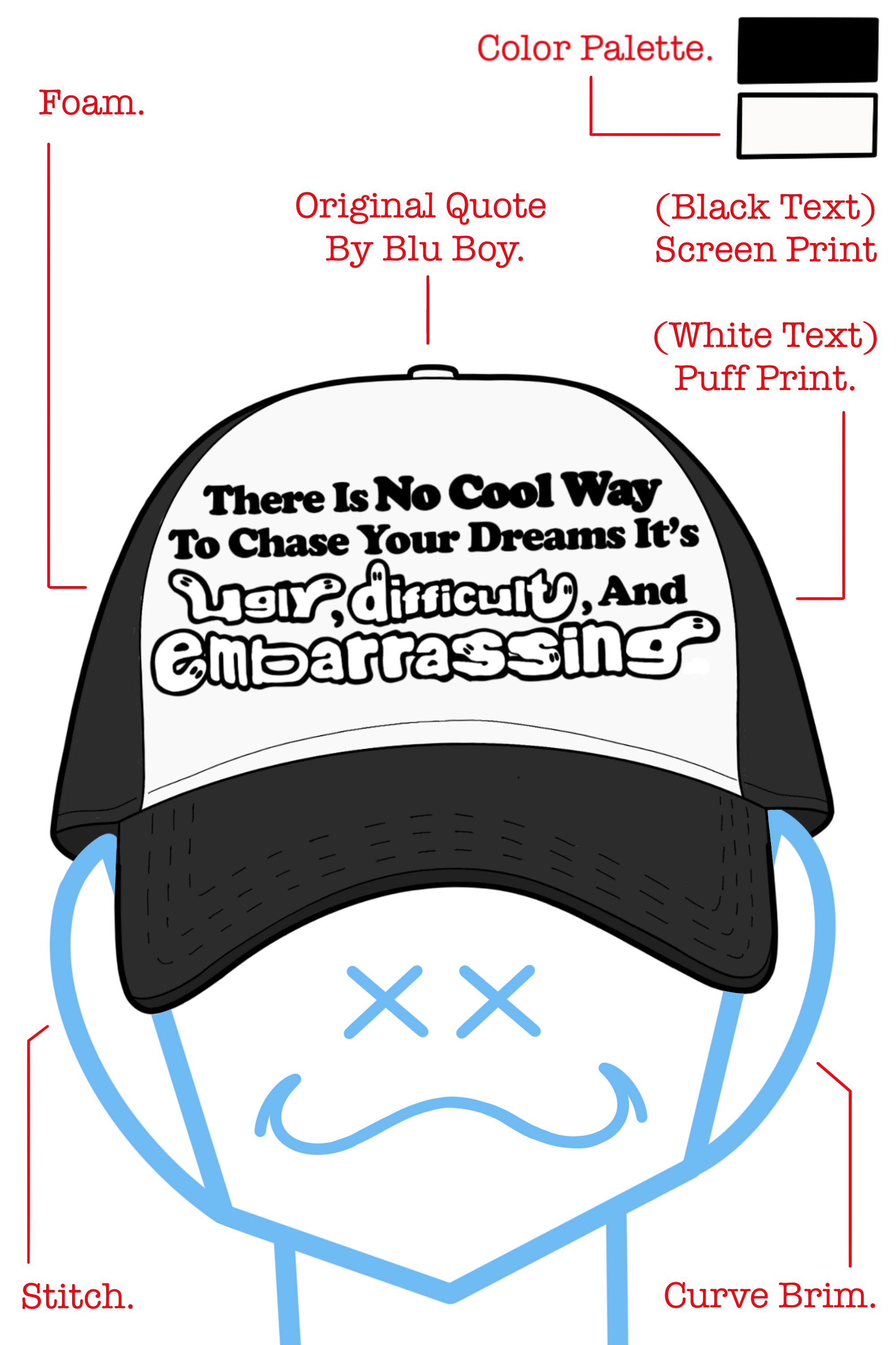 DREAMS TRUCKER HAT