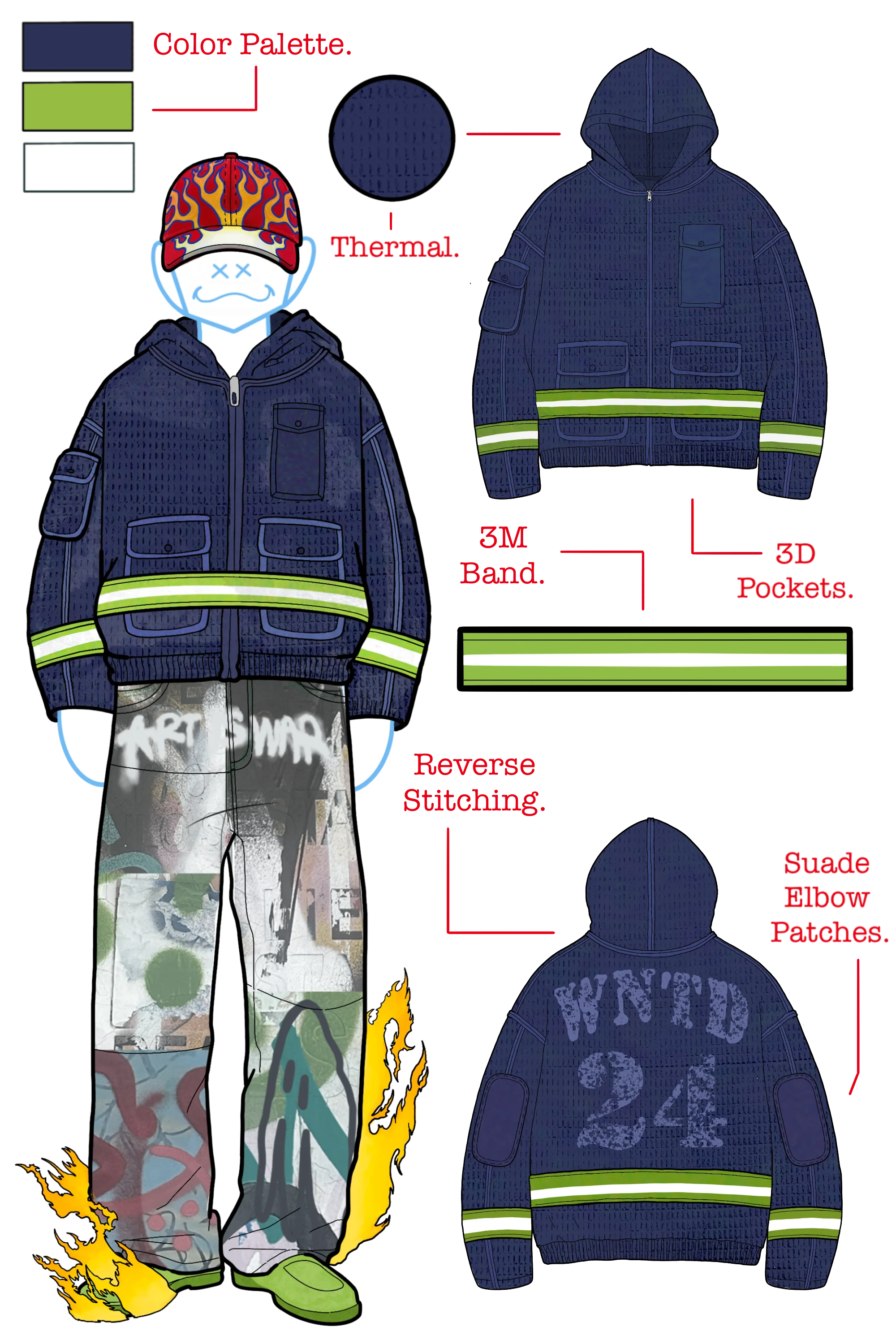 FIRE FIGHTER HOODIE