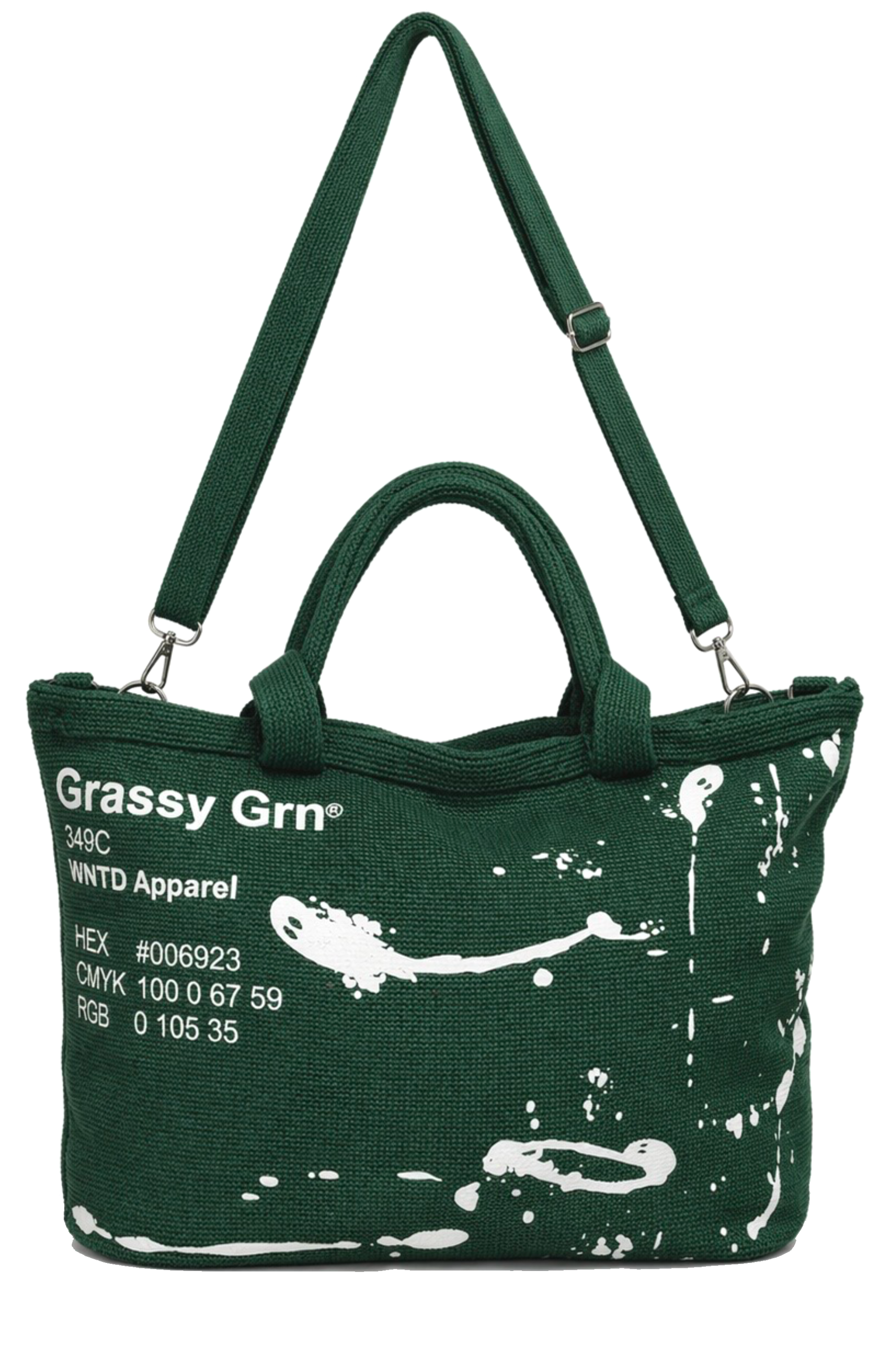 GHOST PAINT TOTE BAG